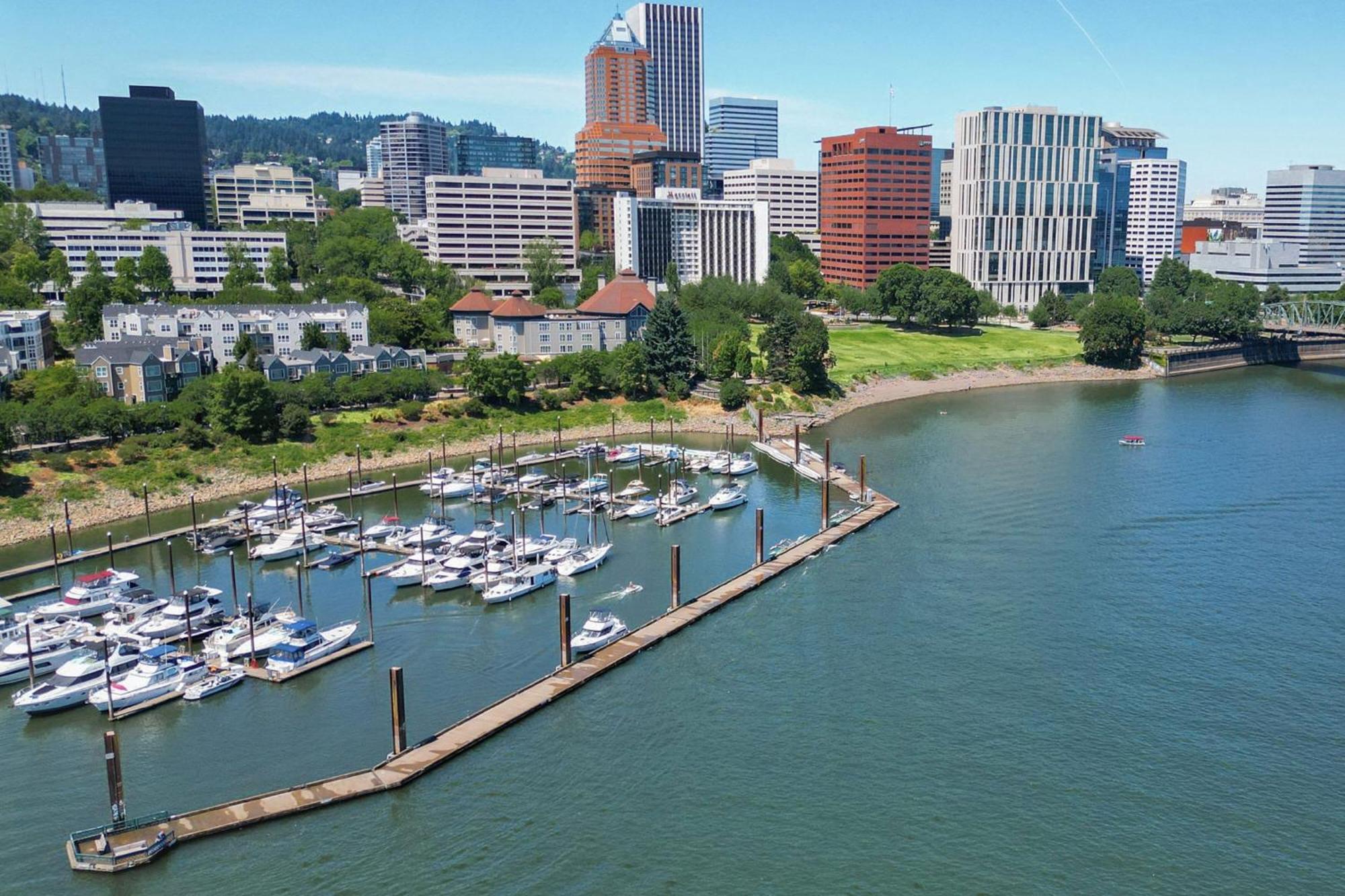 Portland Marriott Downtown Waterfront Hotel Bagian luar foto