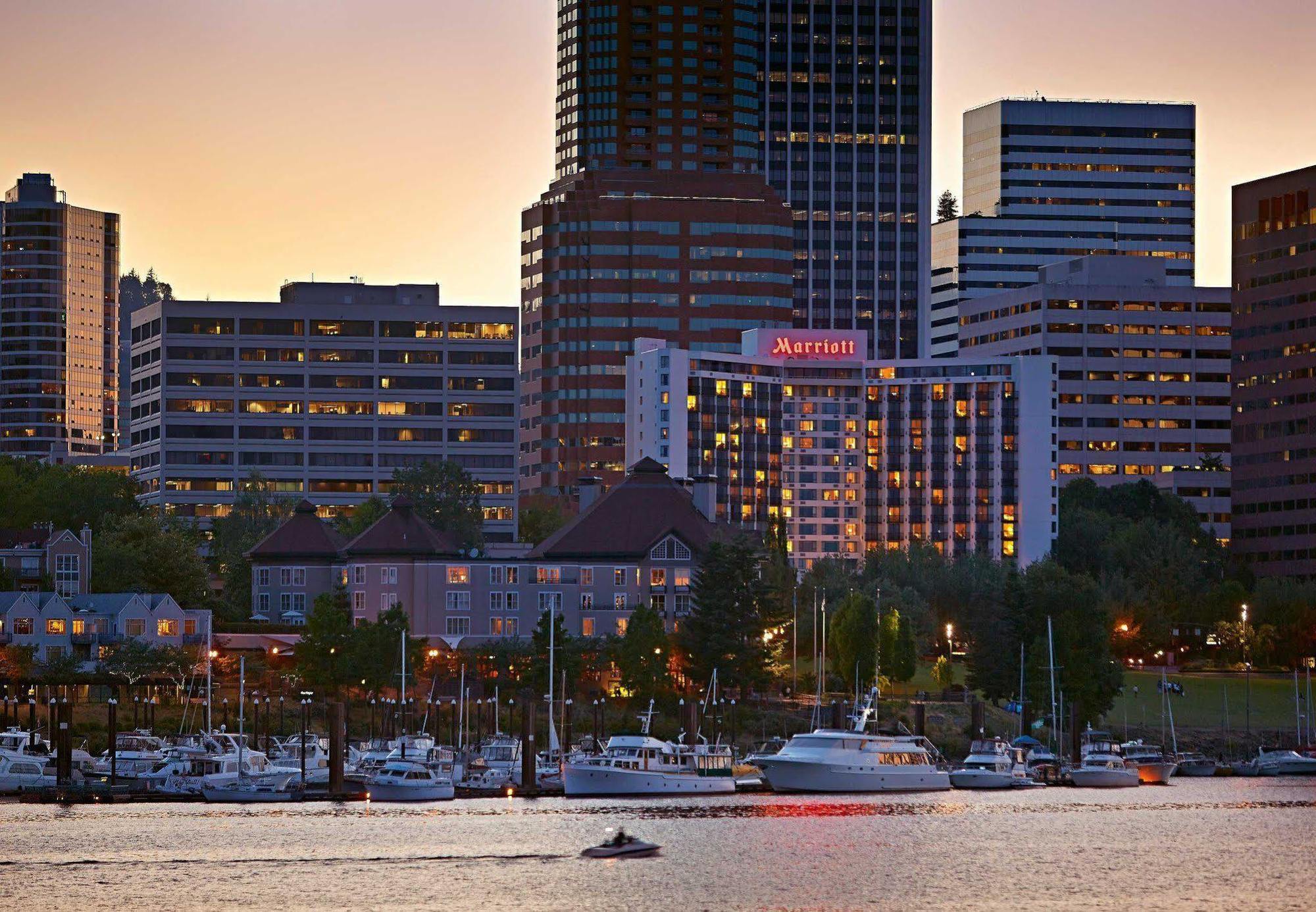 Portland Marriott Downtown Waterfront Hotel Bagian luar foto